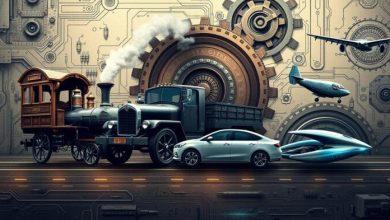 تطور وسائل النقل عبر العصور